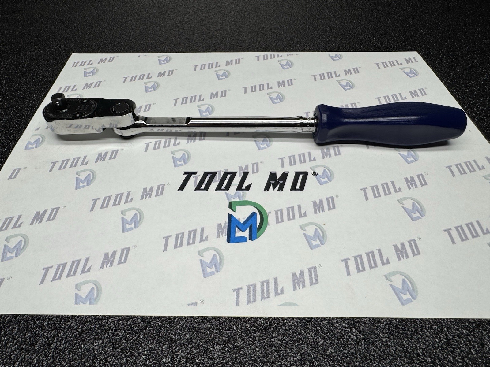 Snap-on Tools CLASSIC BLUE 1/4″ Drive Hard Grip Multi-Position Ratchet THD72MP