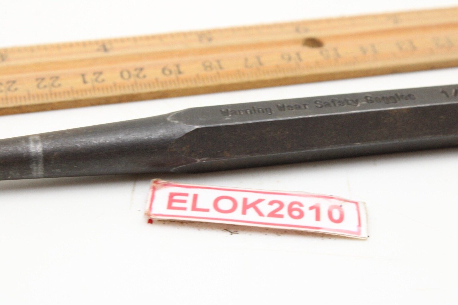 Craftsman 42862 1/2″ Center Punch Black Oxide Hex Shaft 6″ Long USA