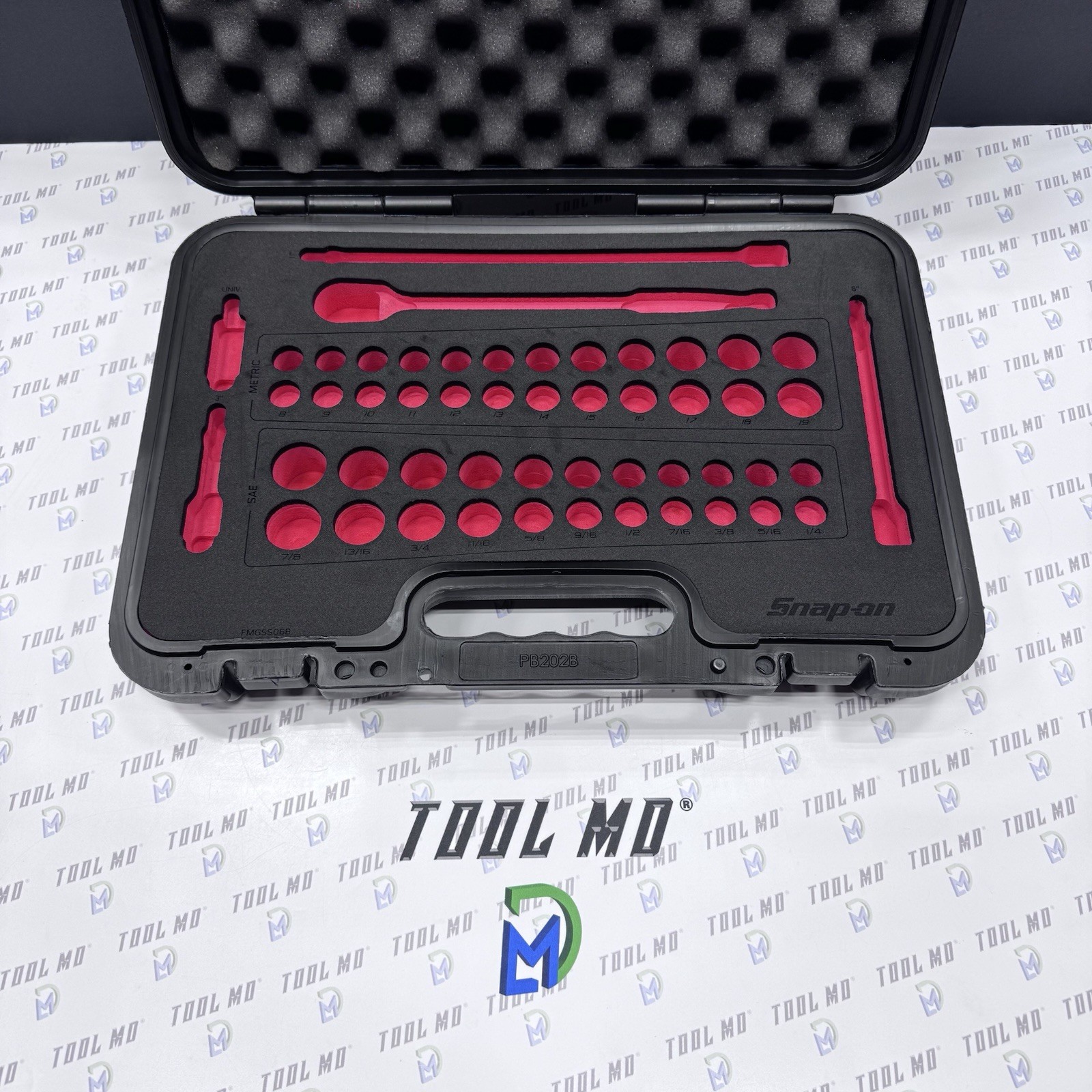 Snap-on Tools NEW 51pc 3/8″ Drive General Service Set CASE & FOAM ONLY 251FSMBFR