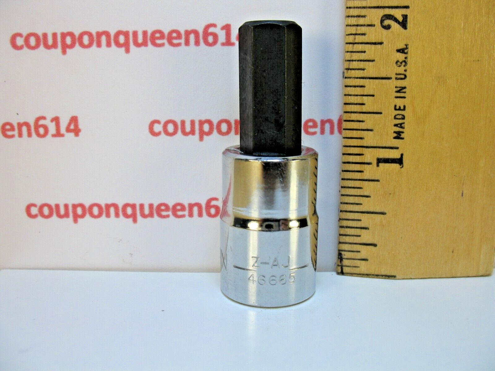 Craftsman 46665, 3/8″ Drive Hex Bit Socket 3/8″- Brand New