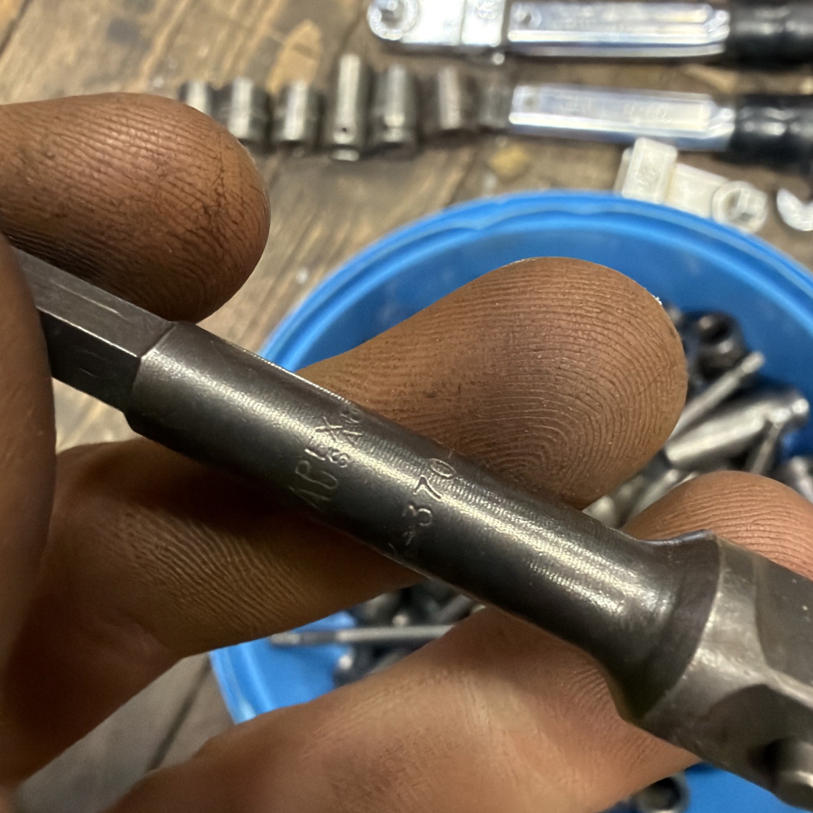 Vtg APEX TOOLS USA SOCKET LOT COLLECTION IMPACTS, EXTENSIONS