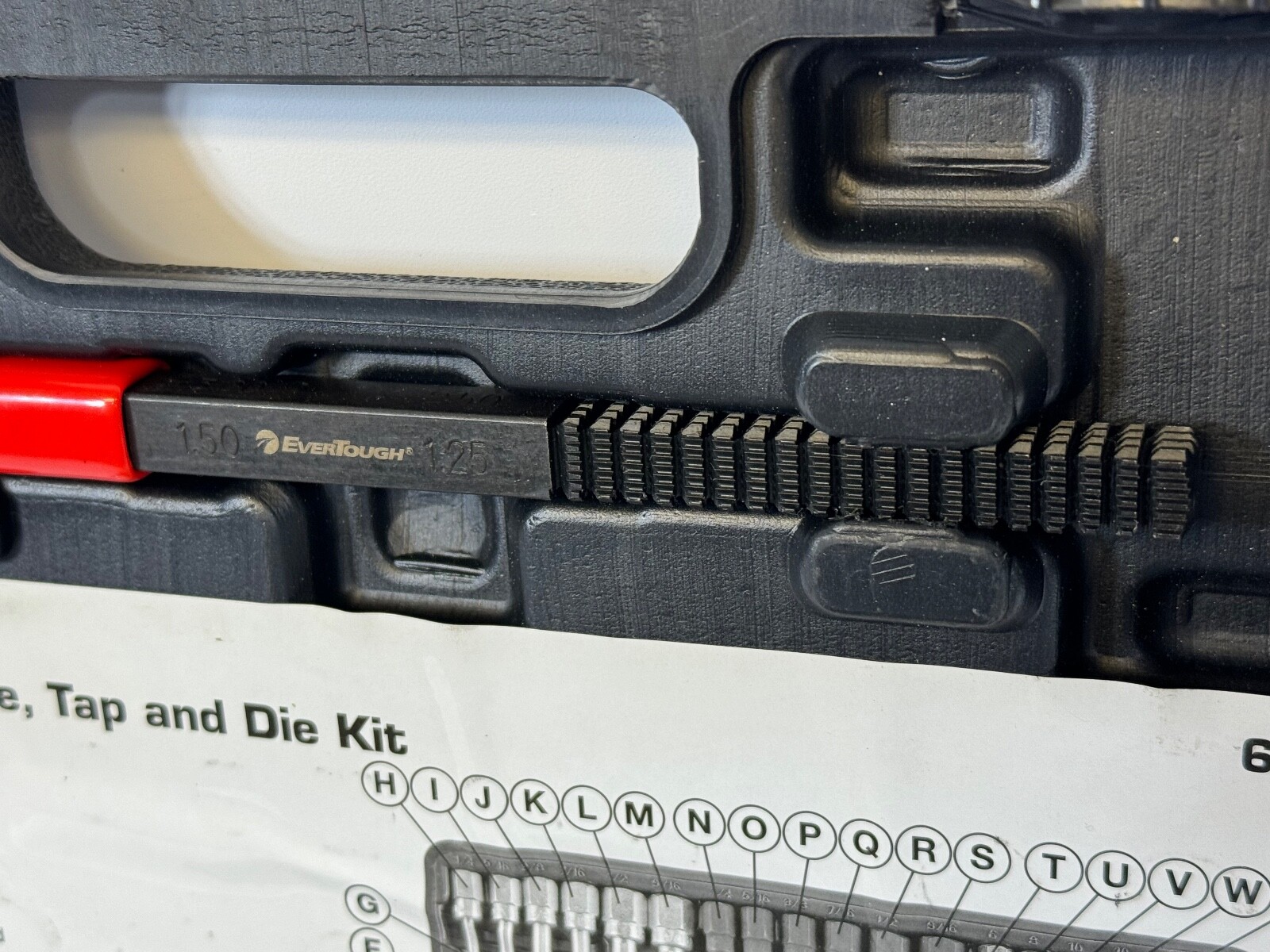 EverTough 67080 Thread Restoring File, Tap, and Die Kit / For Restoring Threads