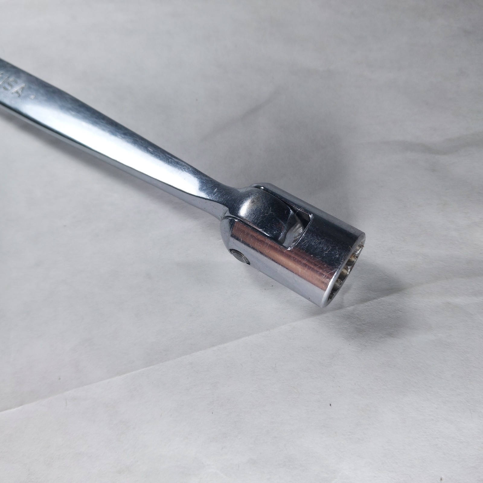Snap-on 13mm 12 point Flex Head Open End Combination Wrench FHOM13 USA