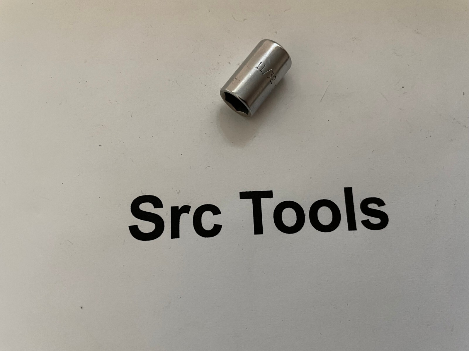 Mac Tools USA 1/4″ Drive 6 Point 11/32″ SAE Shallow Chrome Socket M116