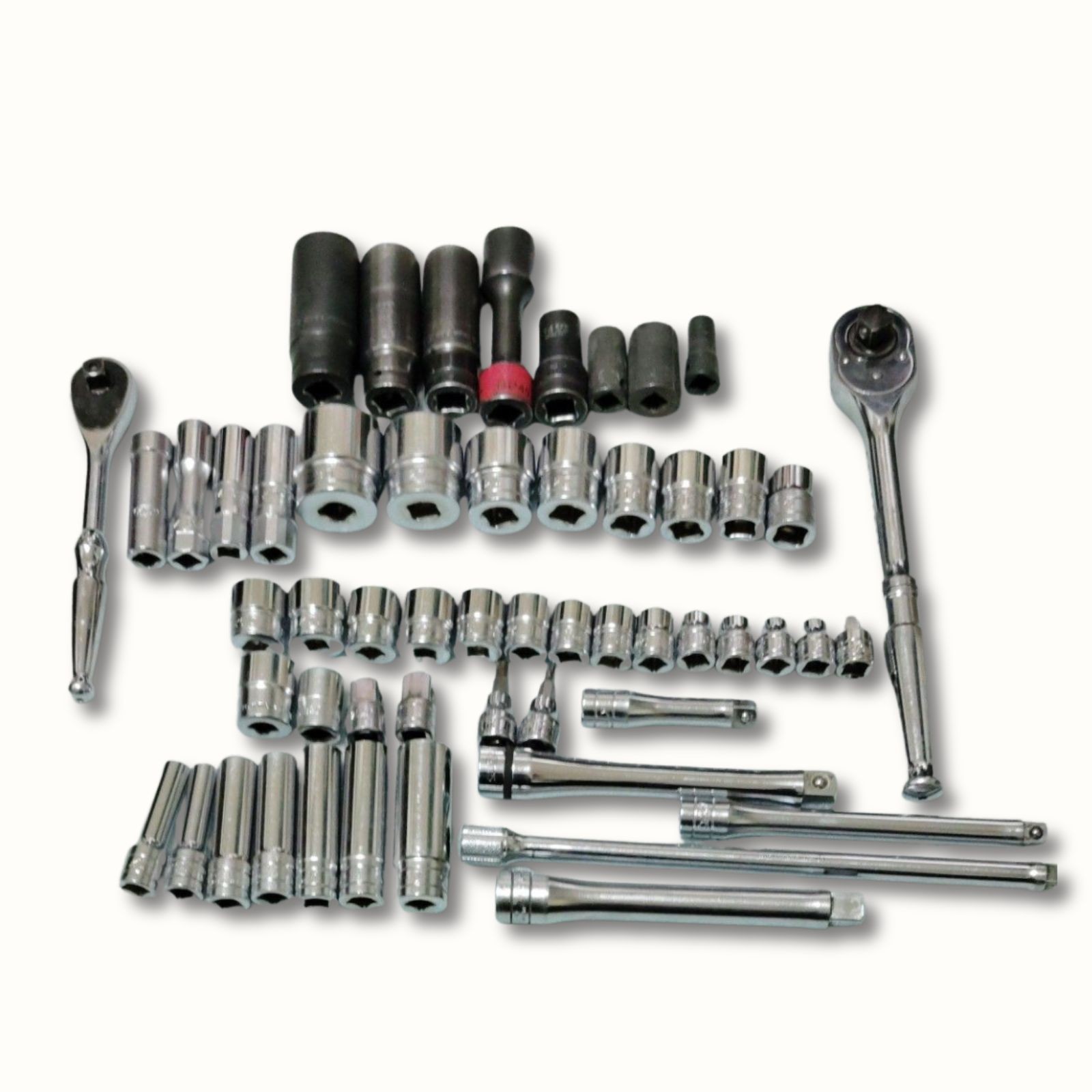 KTC Nepros Ko-ken Socket Wrench Set 3/8 1/2 Ratchet Japan Tool Lot
