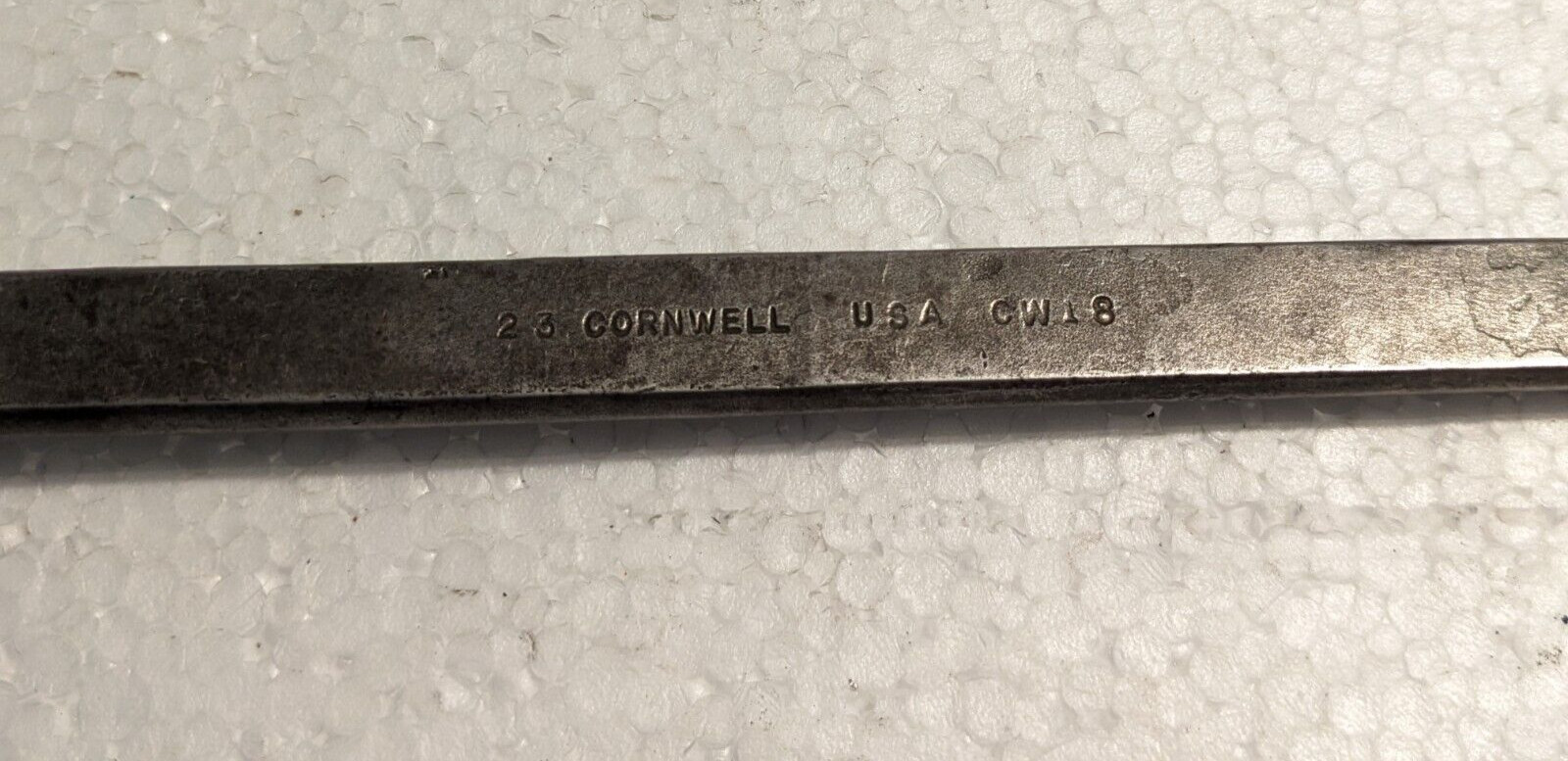 Vintage Cornwell Tools CW18 – Combination Wrench – 7/8″ SAE- 12 Point – 12.5 in