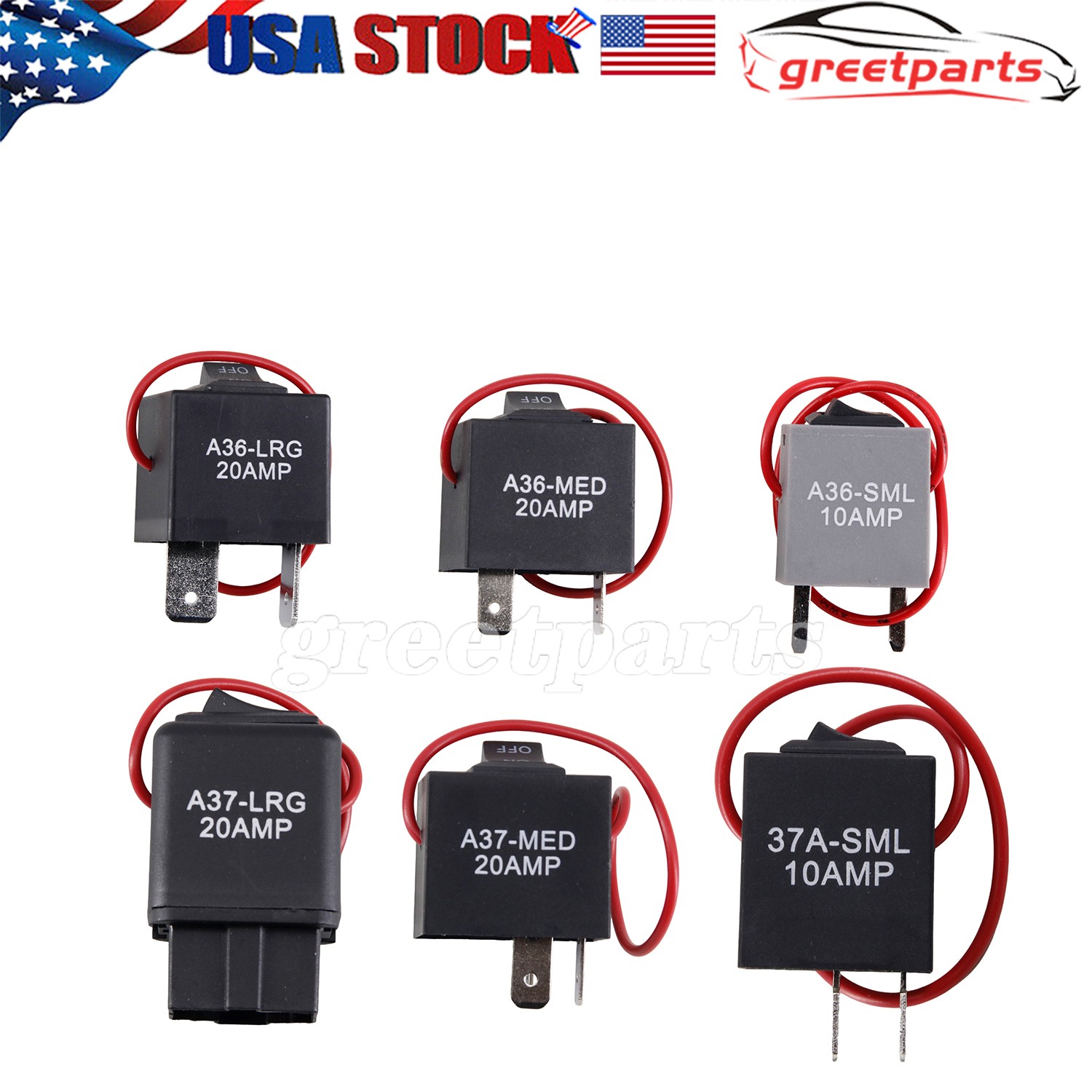 Relay Bypass Switch & Diagnostic Tester 9038A Tester Kit with Amp Loop 6-Pack