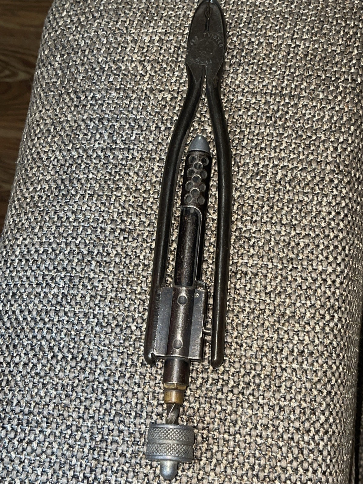 Vintage Robinson «Jet Twister» Safety Wire Plier, Model M-84 Very Nice Works