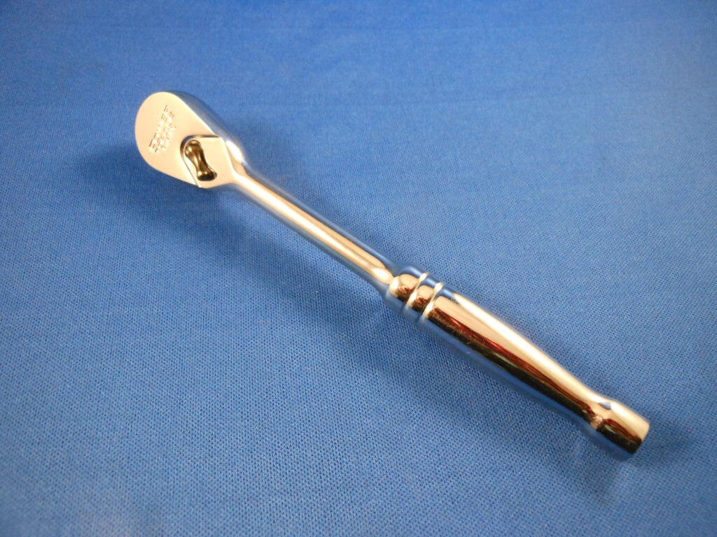 NEW Power Torque GM6149 1/4″ Drive 72 Tooth Mini Head Chrome Ratchet Wrench