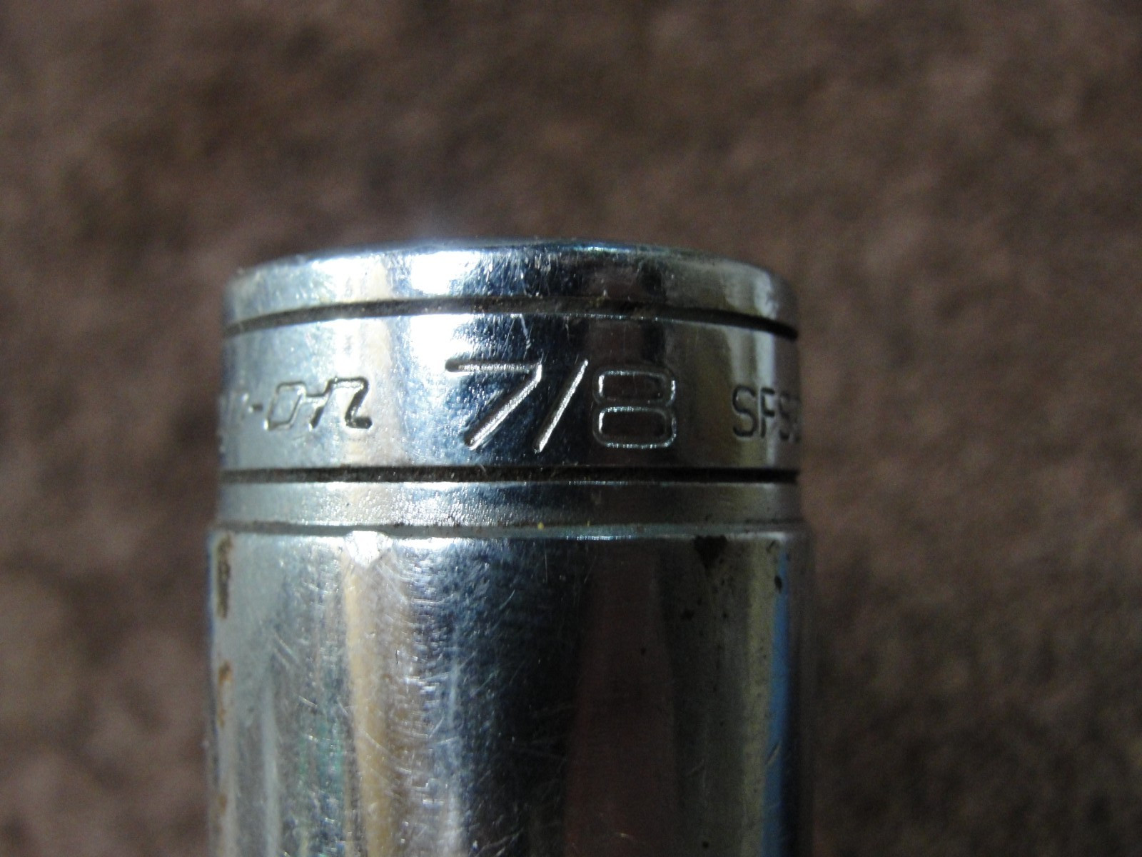 Snap-On 3/8 Drive 6 Point Deep Sockets 1/4 5/16 3/8 7/16 1/2 5/8 3/4 13/16 7/8