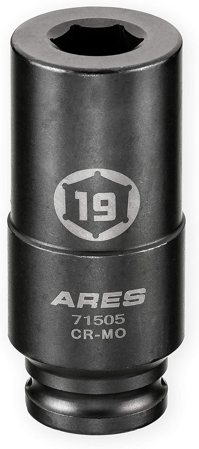 ARES 71505-19mm Harmonic Balancer Socket for Honda – Deep One Size