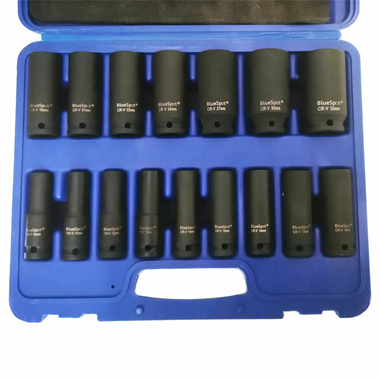 Deep Impact Socket Set 10mm – 32mm 1/2″ Drive Metric 6pt Sockets 16pc 01550