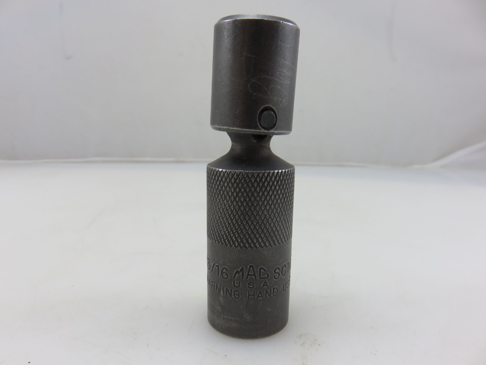 MAC TOOLS SC164R 13/16″ Spark Plug Swivel Socket Knurled 3/8″ Drive USA Made