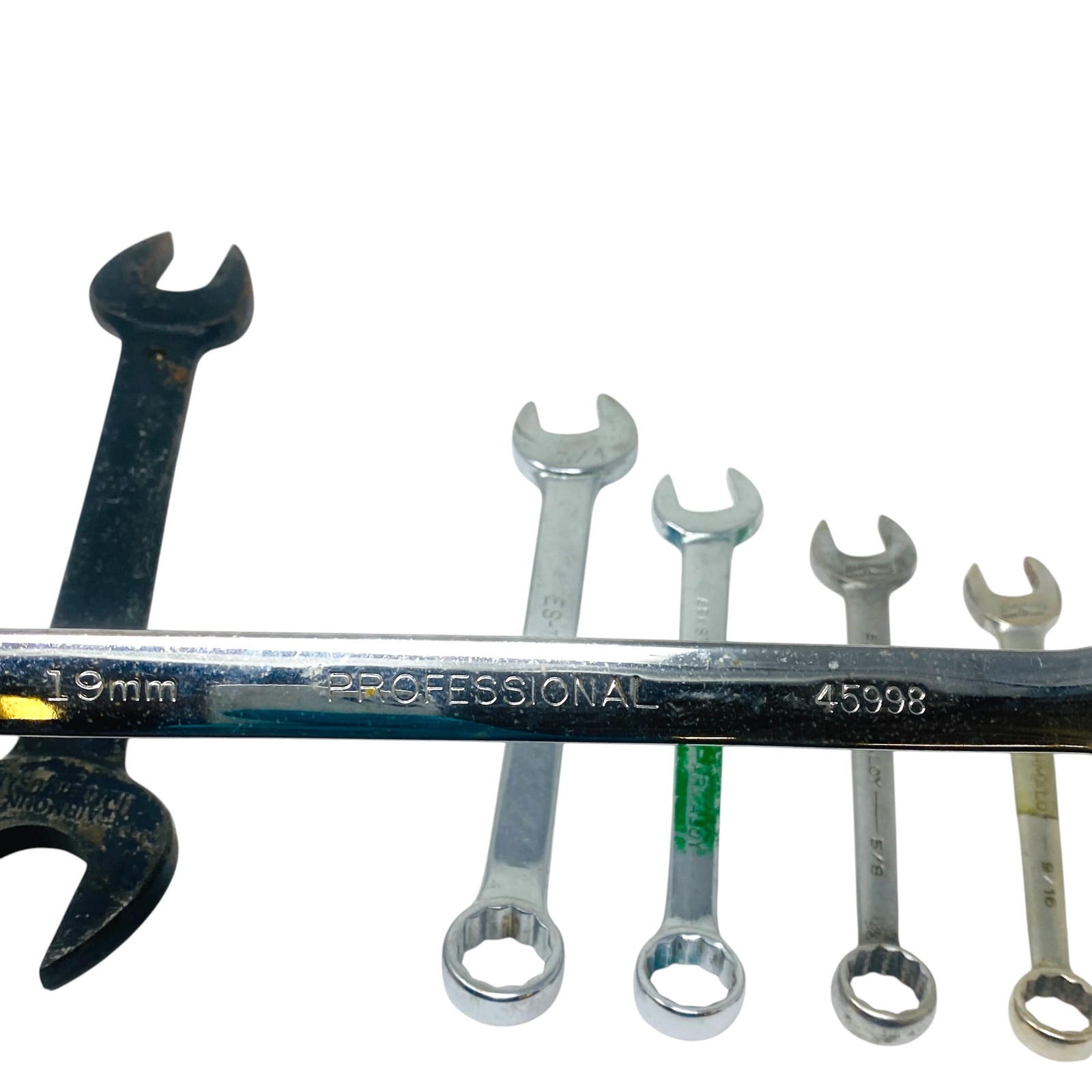 Armstrong Armaloy, Craftsman & Fairmount USA Combination Wrench Lot – 7 pcs Set