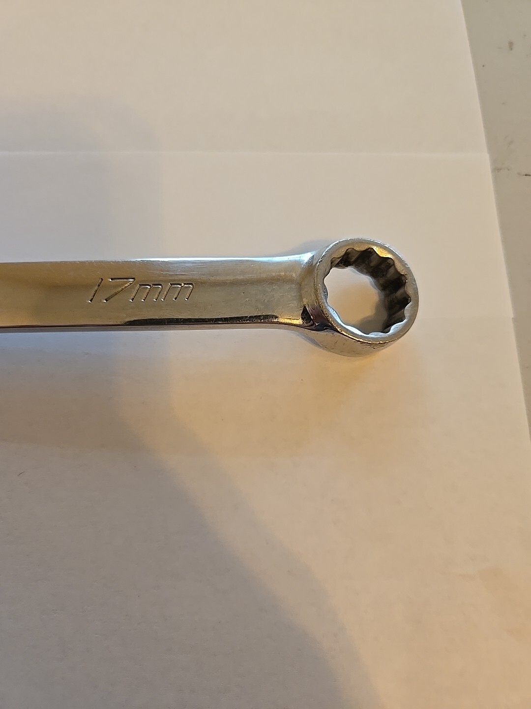 Snap On 17MM 12PT Chrome Combination Wrench OEXM170B
