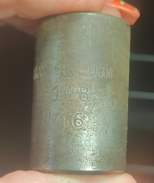 Vintage APEX 9/16 Made in Dayton USA 5118