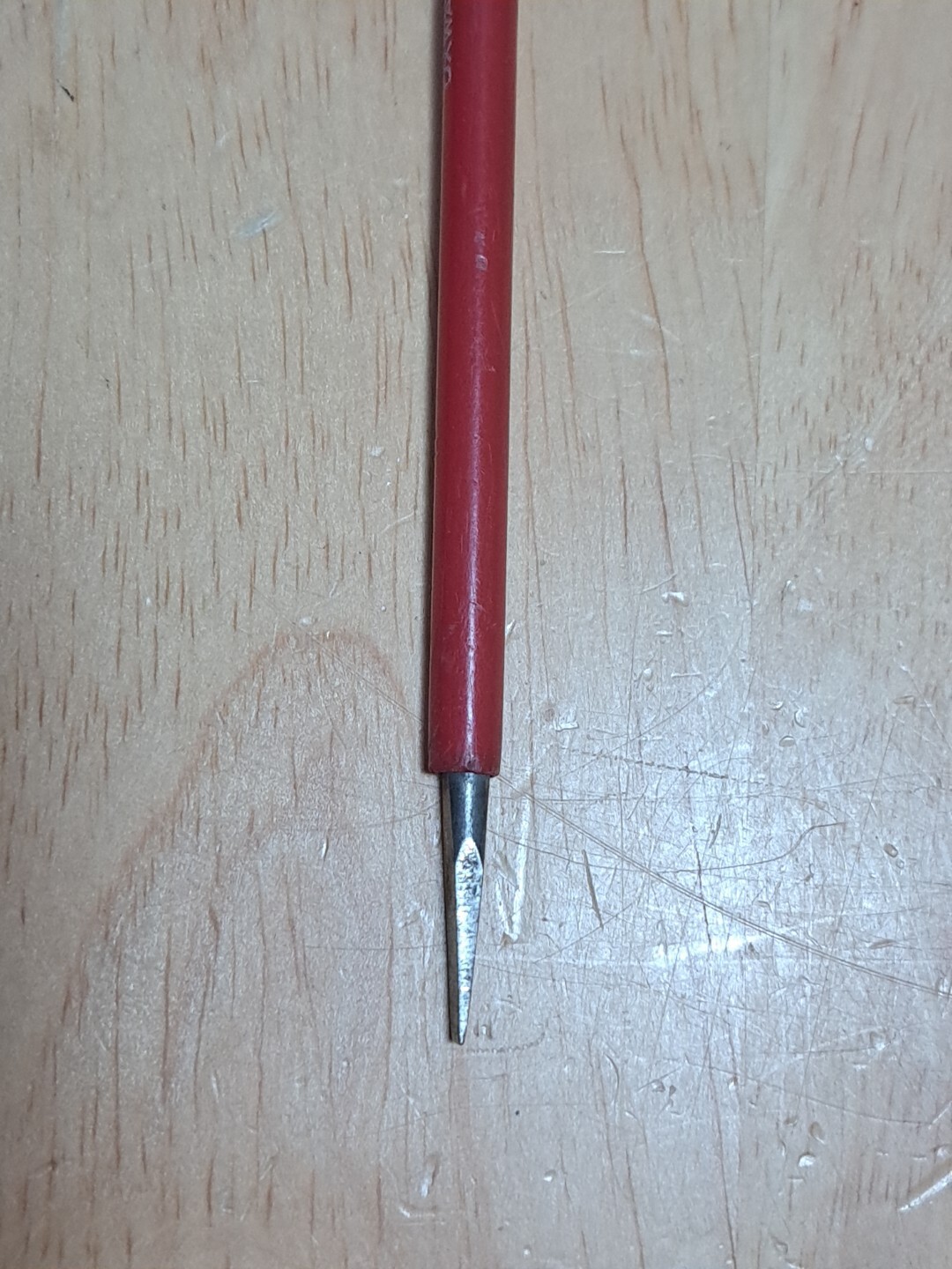 2 Oxwall E210 & E208 Insulated 5000 Volts Slotted Flat Tip Screwdriver Long