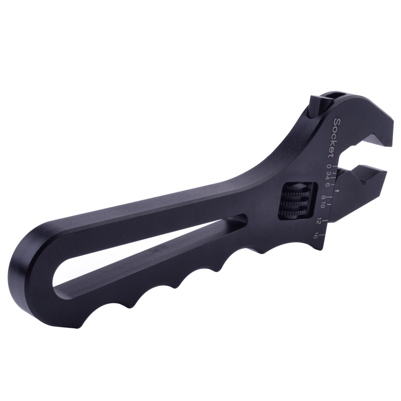 3AN-16AN Adjustable An Fitting Wrench Aluminum For An Hose Adapters Ends Spanner