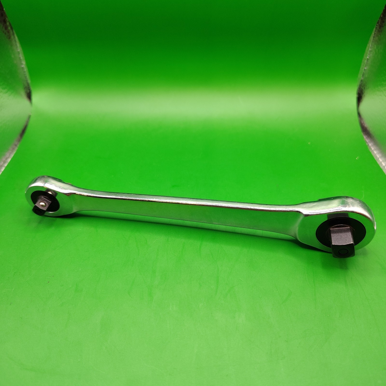 Pittsburgh Pro 1/4 in. and 3/8 in. Dual Head Ratchet