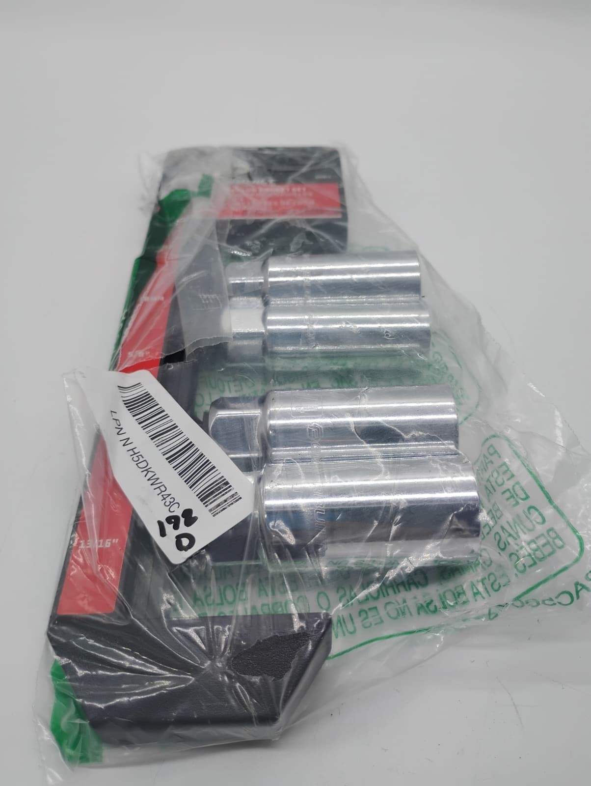 Powerbuilt 3/8 Drive Spark Plug Socket Set 6 Point Deep Thin Wall 4pc 640855