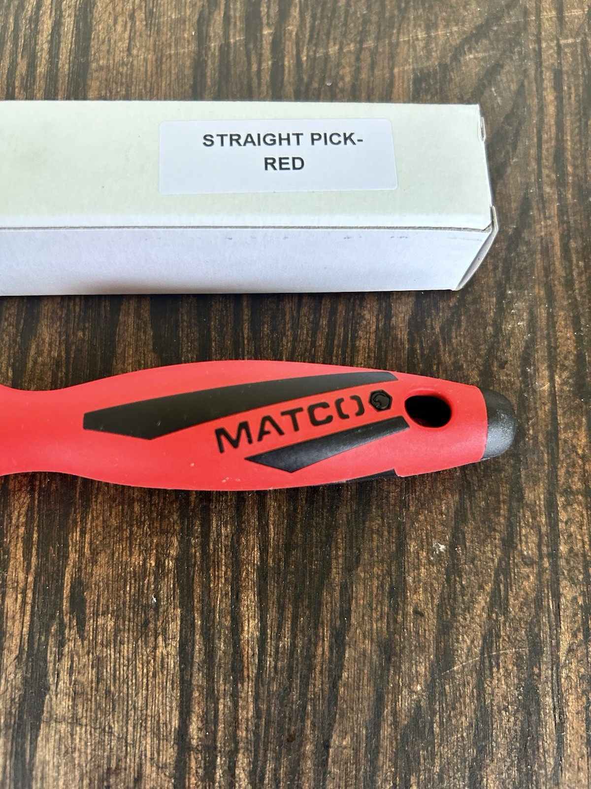 Matco PMR1C Straight Pick Red Handle New