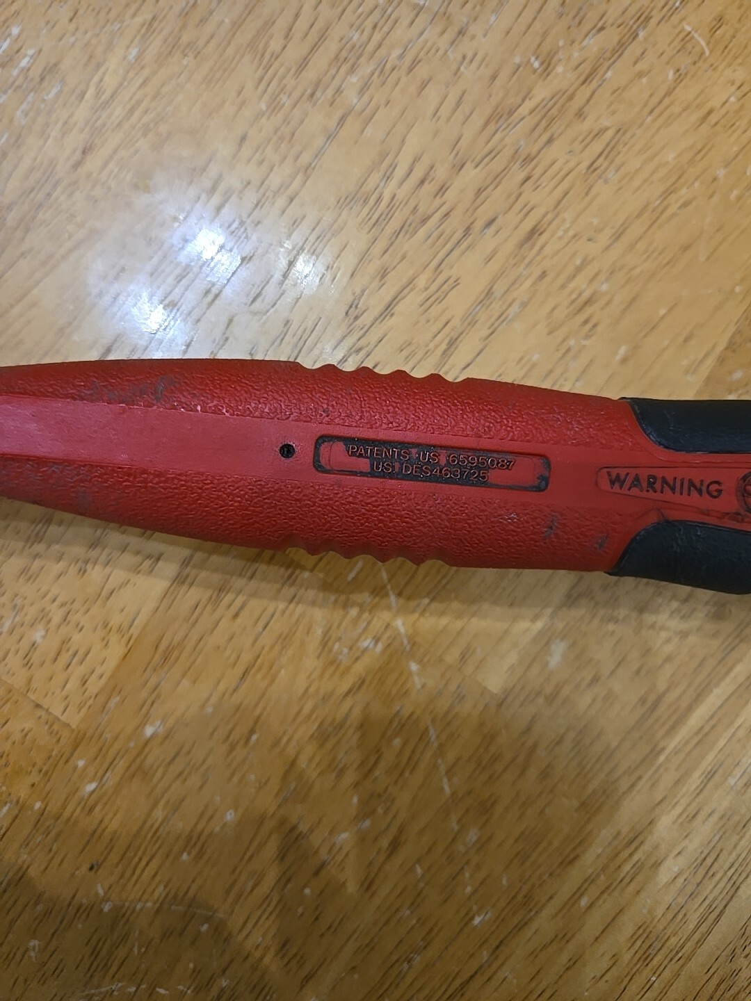 Snap On 15″ 48OZ Soft Grip Dead Blow Hammer Red HBFE48