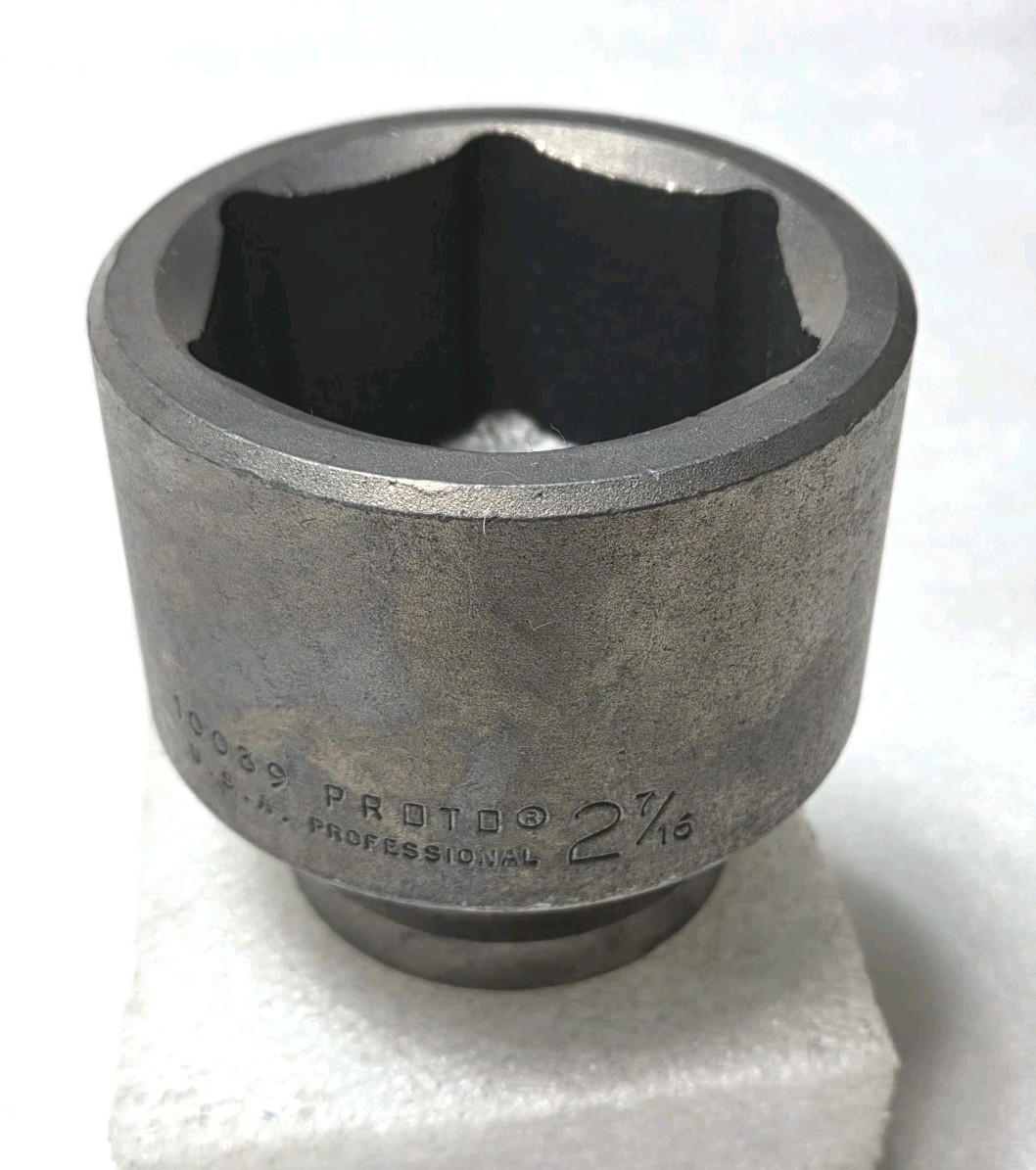 Proto 10039 2-7/16” Professional Grade Impact Socket, 1” Drive , 6 Point