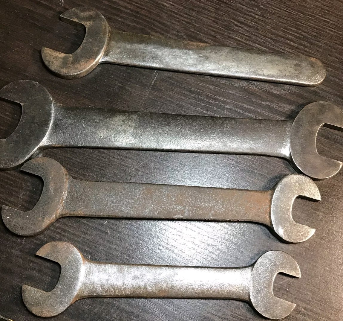 Martin Tools 4 Open End Wrenches USA Rare! Vintage Fast Shipping