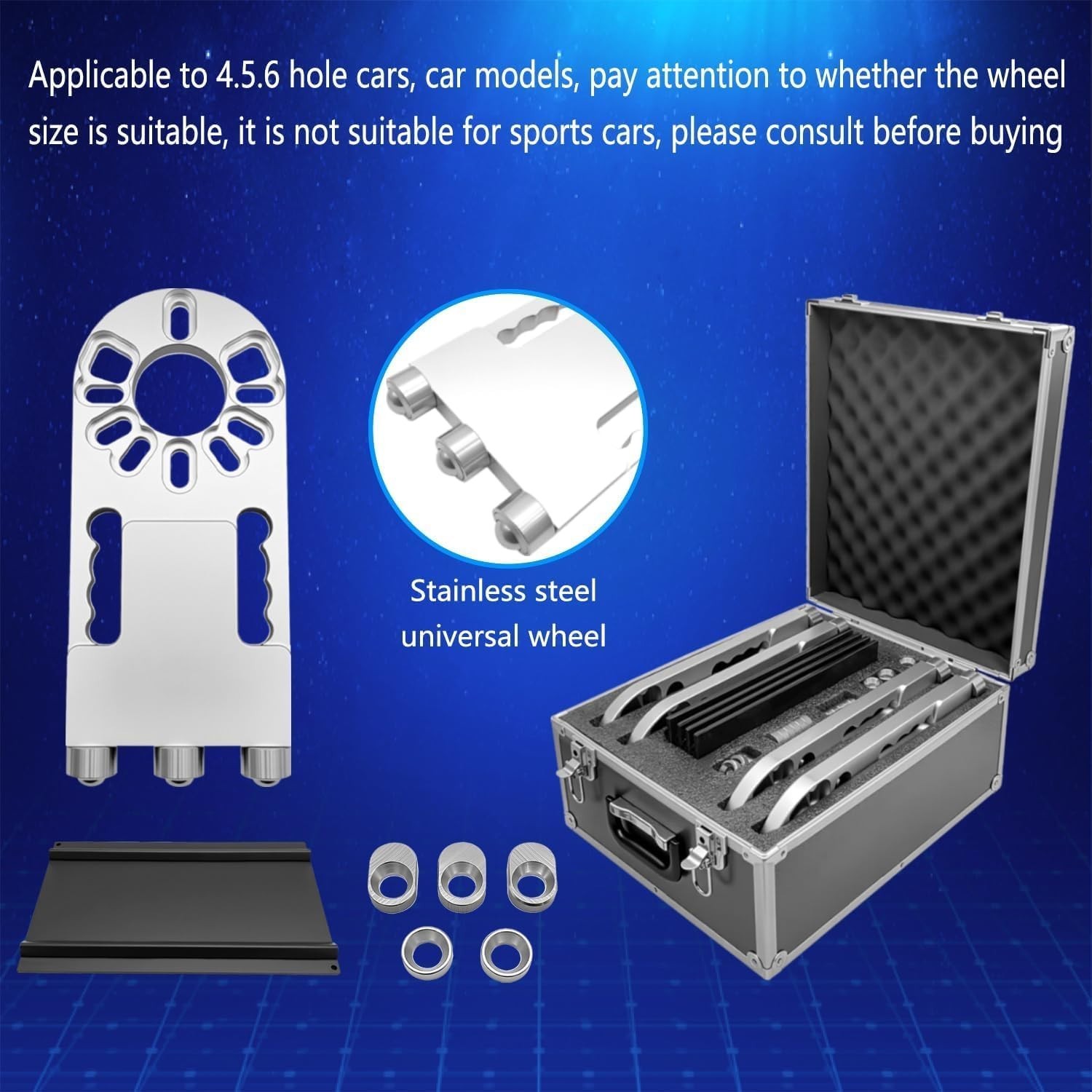 Auto Chassis Stress Relief Tool Suspension 10-Hole Bushing Adjustment Reset Tool