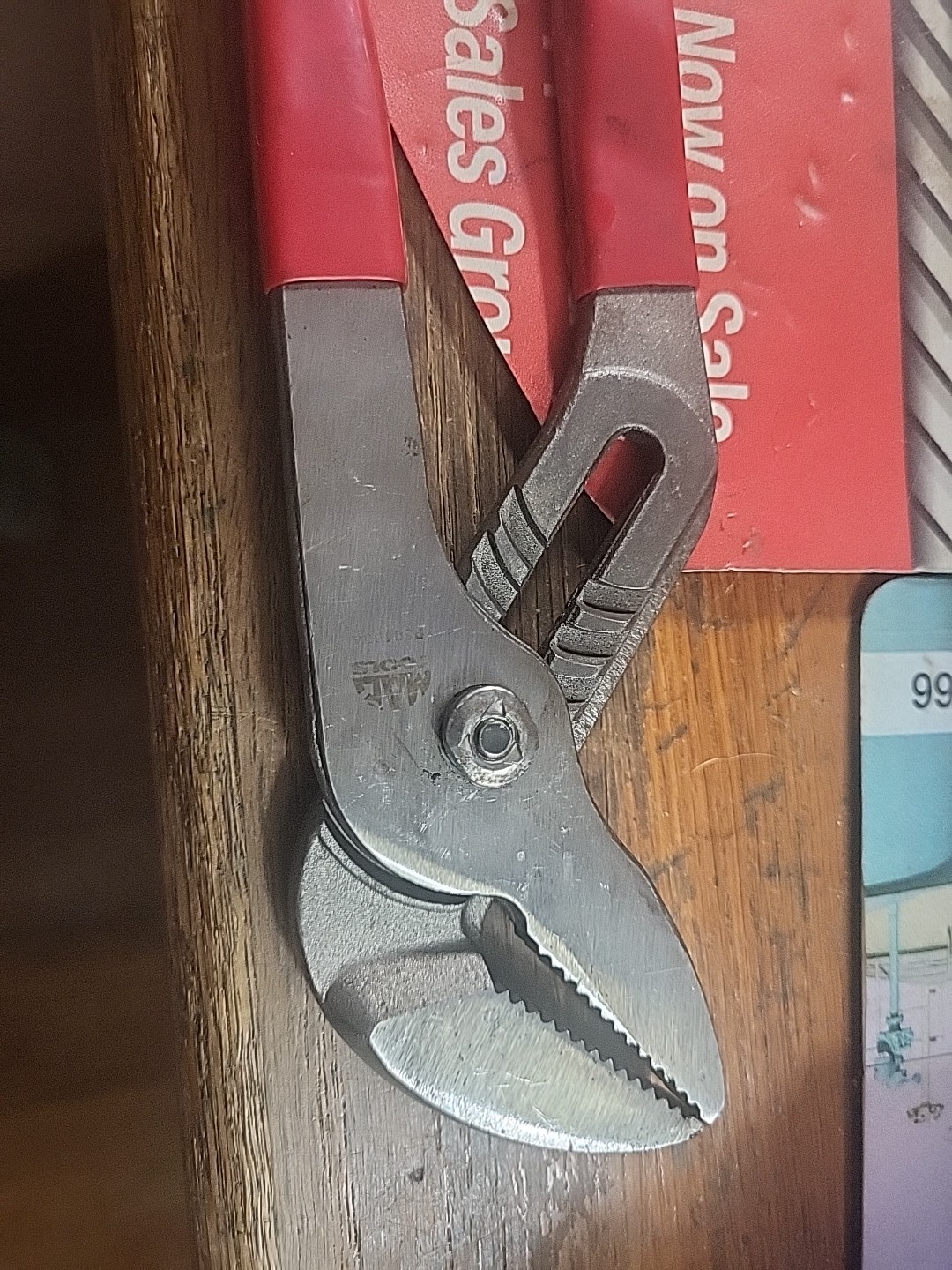 MAC TOOLS 12 IN. ADJUSTABLE JOINT PLIERS , PART #P301904