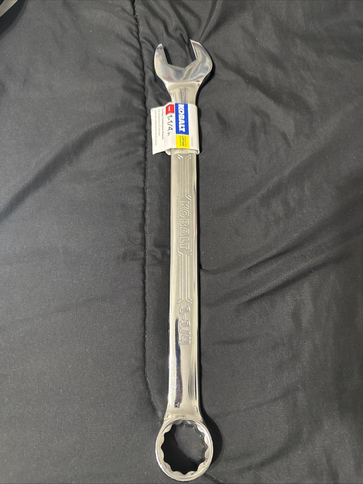 Kobalt 1-1/4″ in. 12-point Standard (SAE) Combination Wrench 16.9″Length NEW
