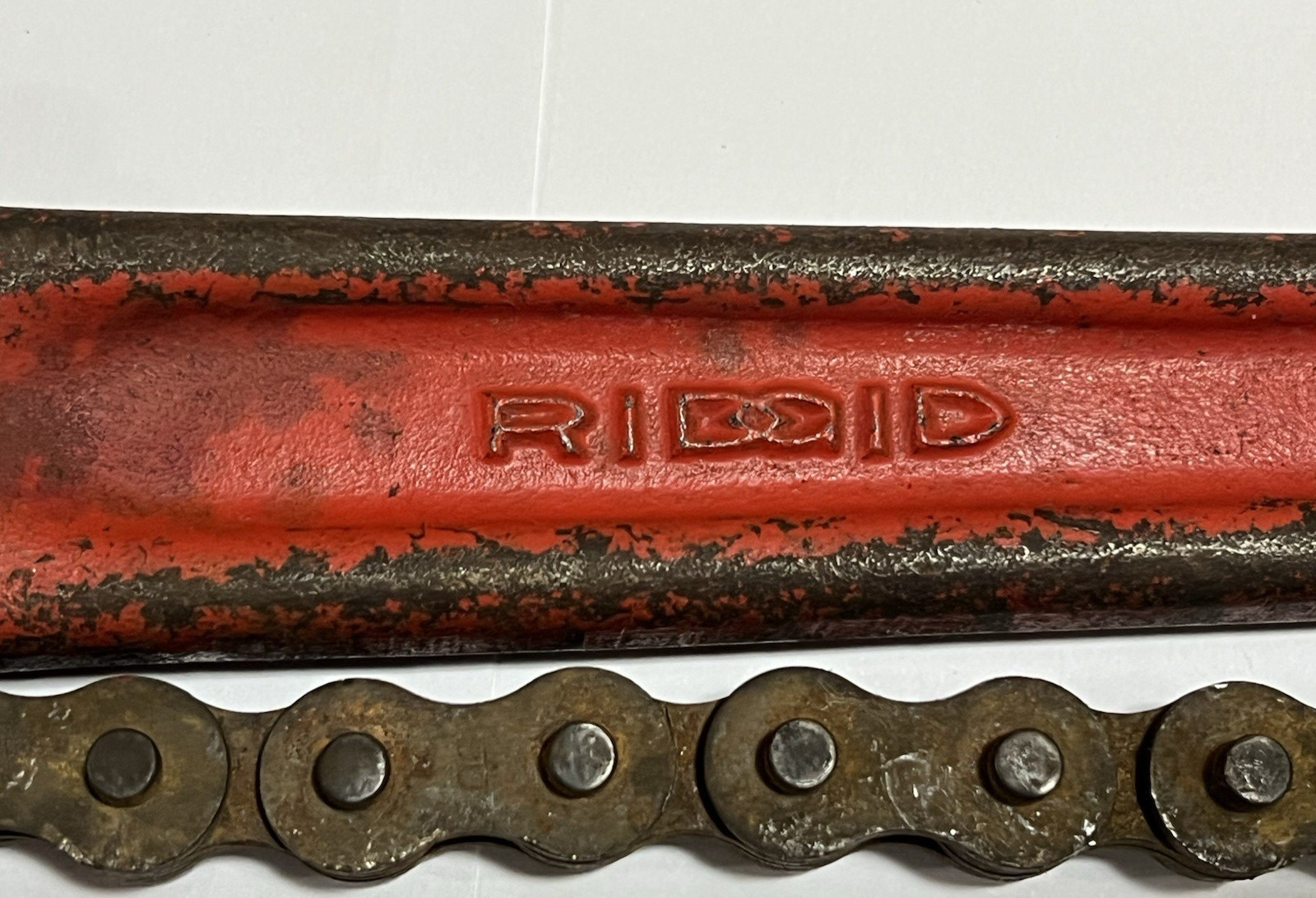 RIDGID C-18 Heavy Duty Pipe & Fitting 18″ Long Chain Wrench 2-1/2″ Diameter USA