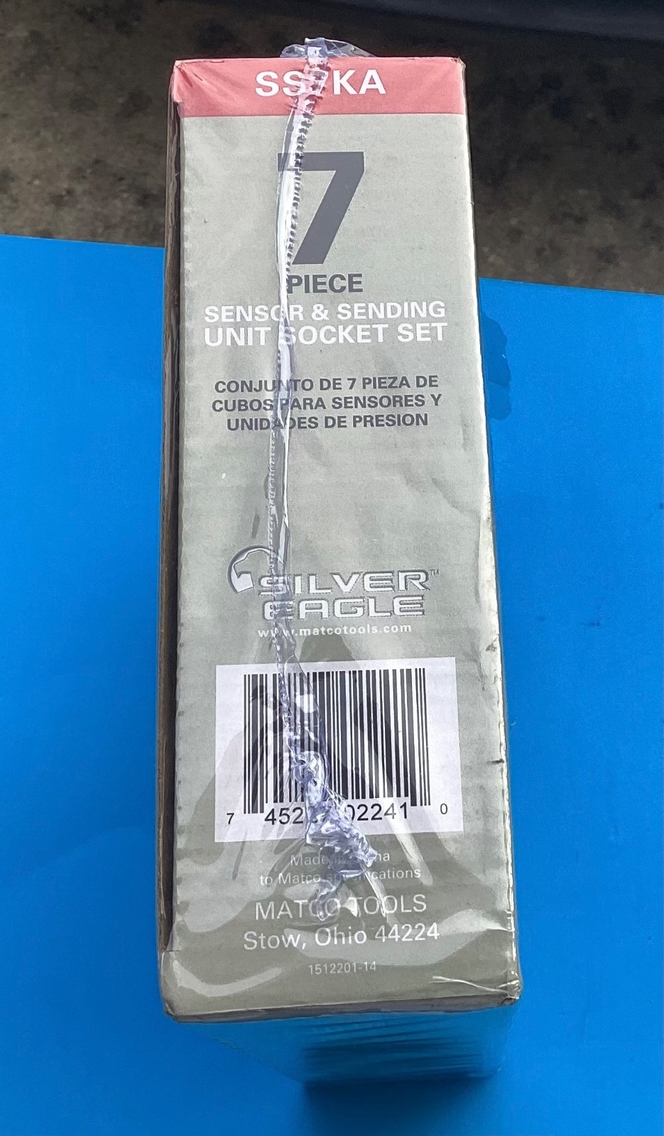 Brand New Matco Tools Silver Eagle 7 Piece 02 Sensor Socket Set – SS7KA