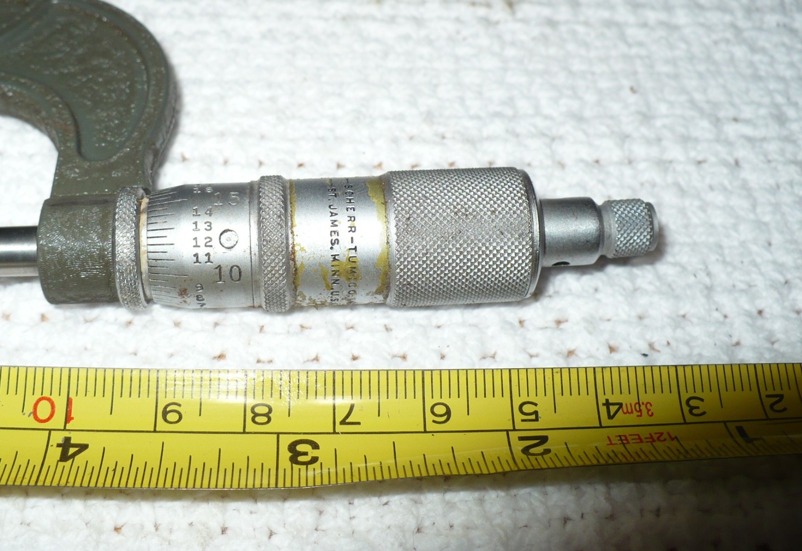 Vintage Scherr-Tumico Micrometer Goodson MDB-30