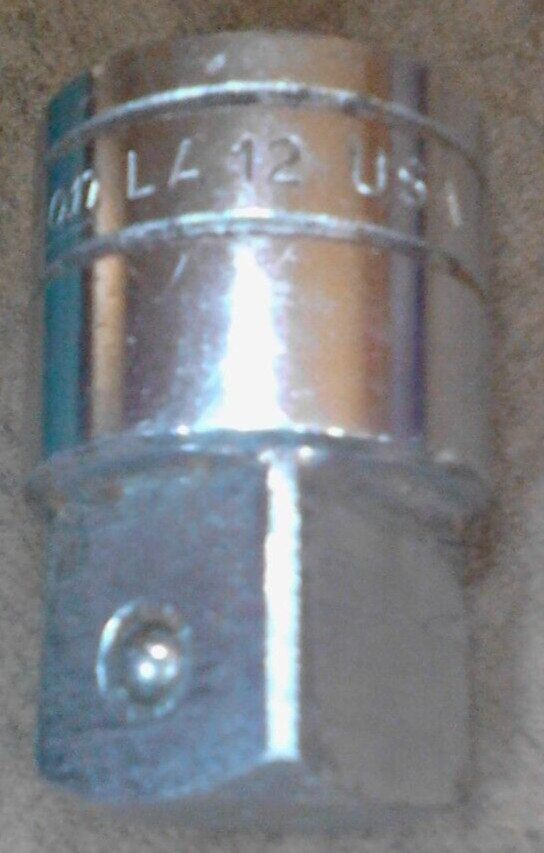 Snap On 1/2F to 3/4M adapter LA12 USA