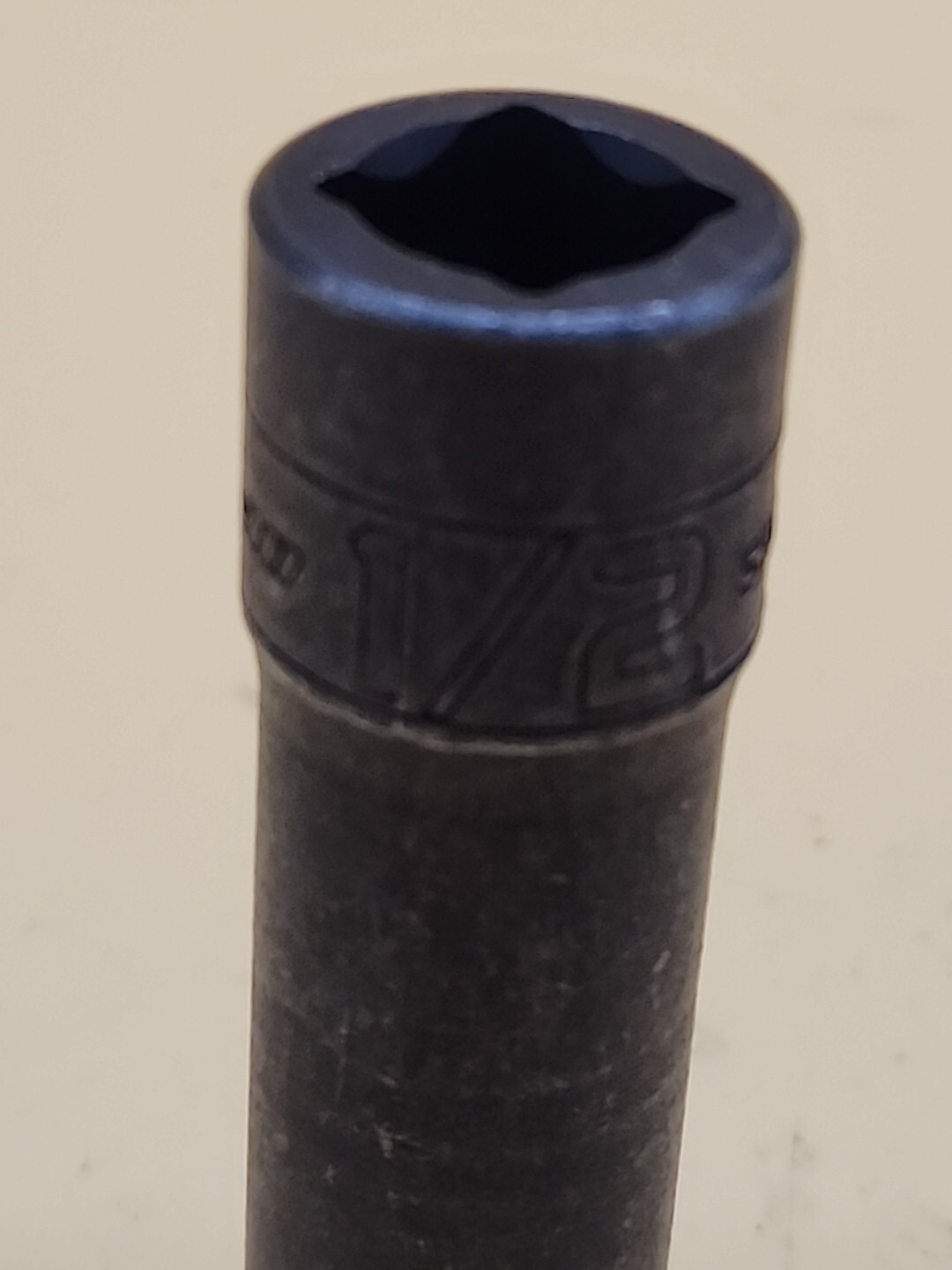 Snap-on Tools 1/2″ Drive 6-Point SAE 1/2″ Deep Impact Socket SIM160A USA