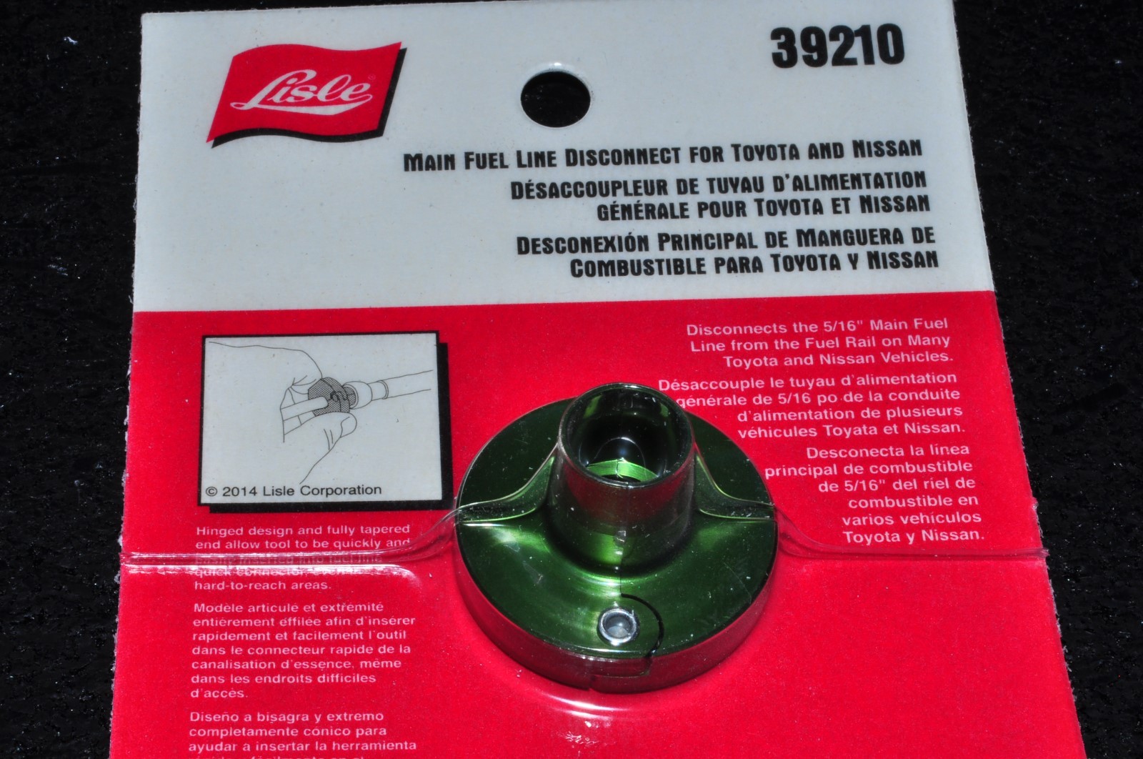 Main Fuel Line Disconnect for Toyota & Nissan Lisle 39210