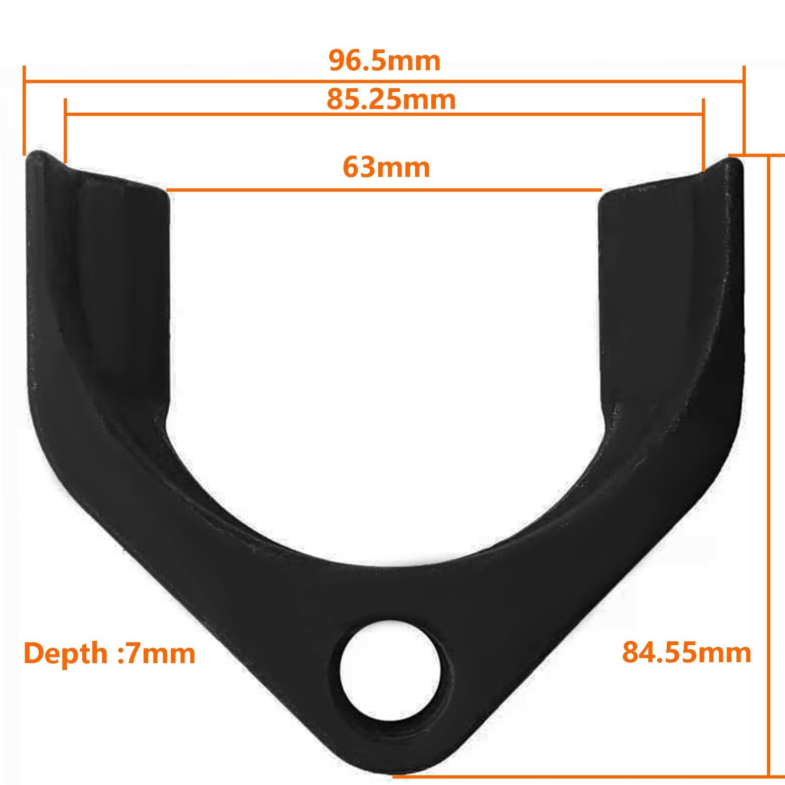 CV Joint Puller Adapter with 63mm Wide Opening 5/8″-18 Axle Removal Tool
