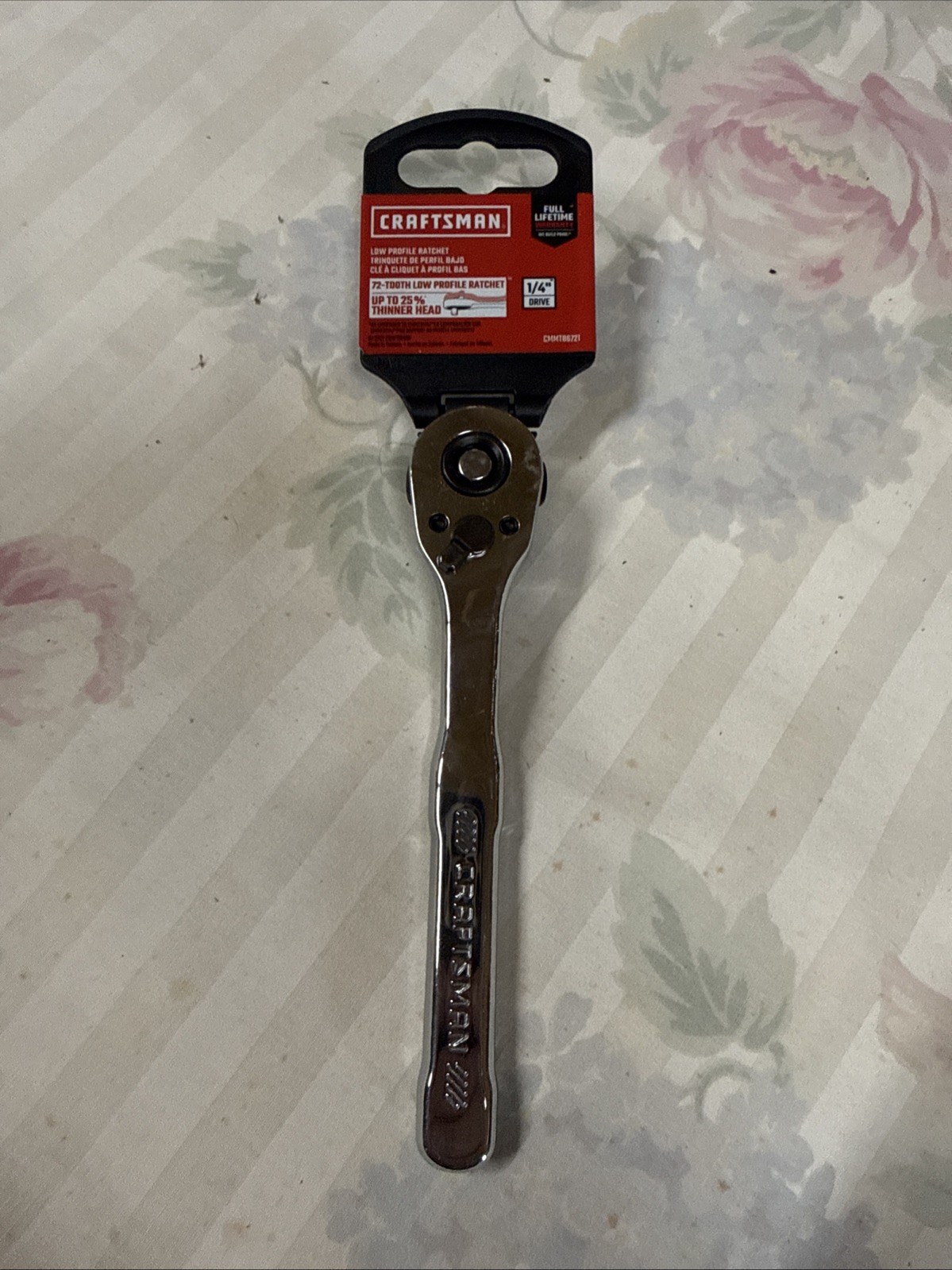 Craftsman, Brand New 1/4” Drive Ratchet. Cmmt86721