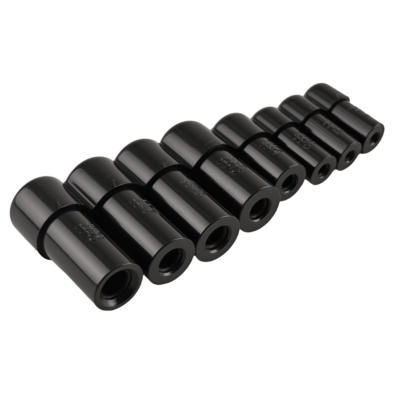 8x Tap Socket Drive Kit for Standard Thread Making 1/8-1/2in NPT Tool Steel