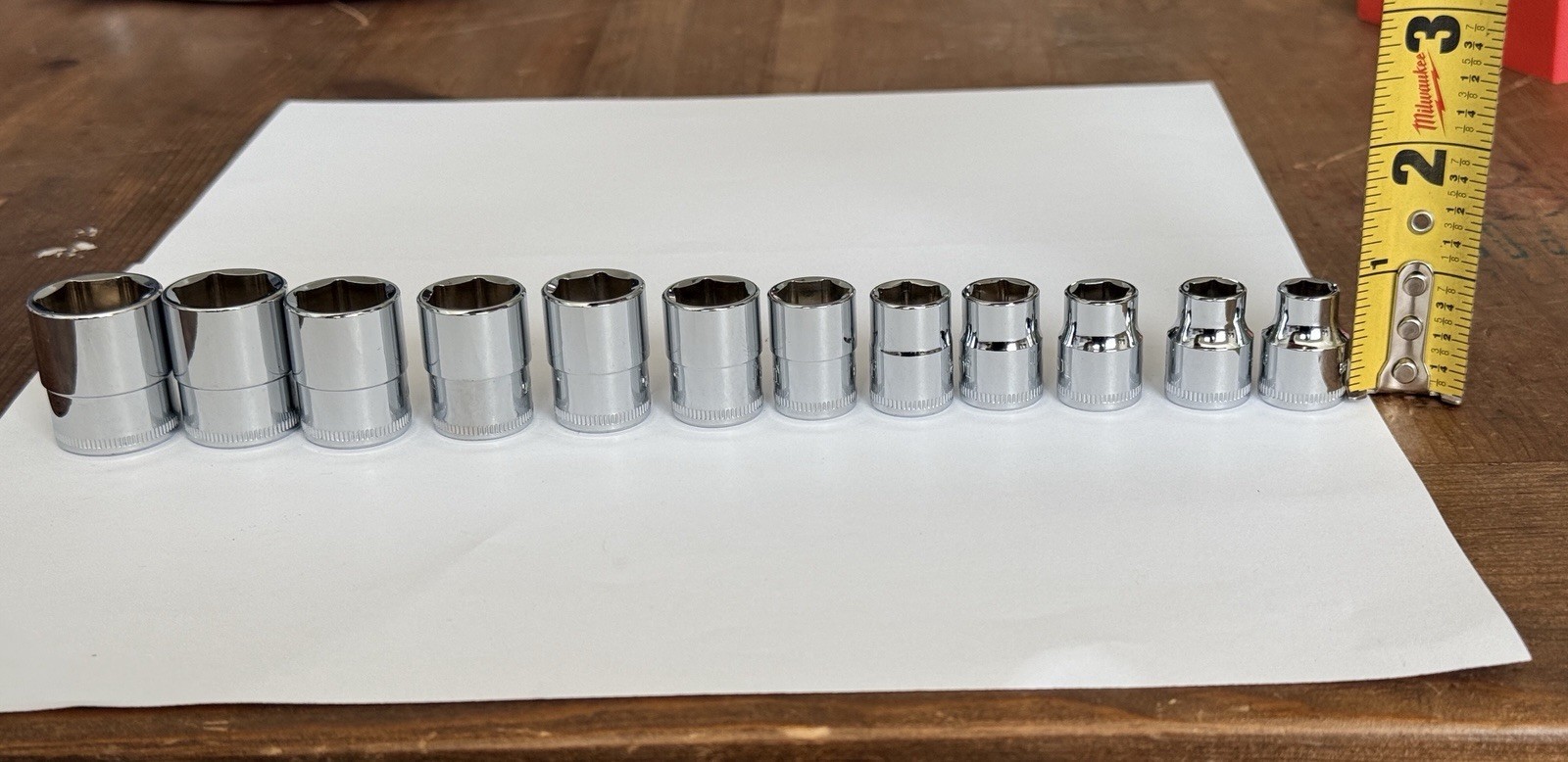 ICON 3/8” Drive 6Pt Metric Shallow & Deep Socket Chrome – Choose Size mm