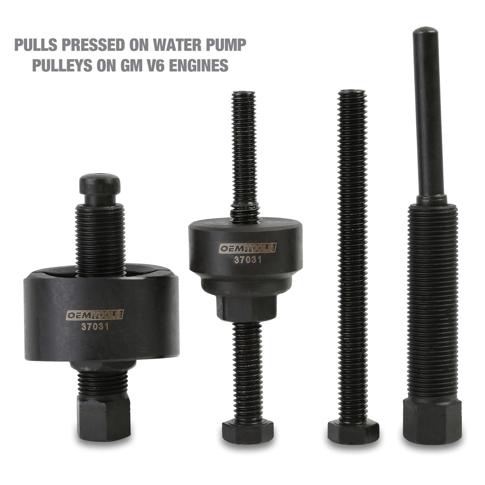 OEMTOOLS Power Steering Pulley Puller and Installer Kit, One Size, Green
