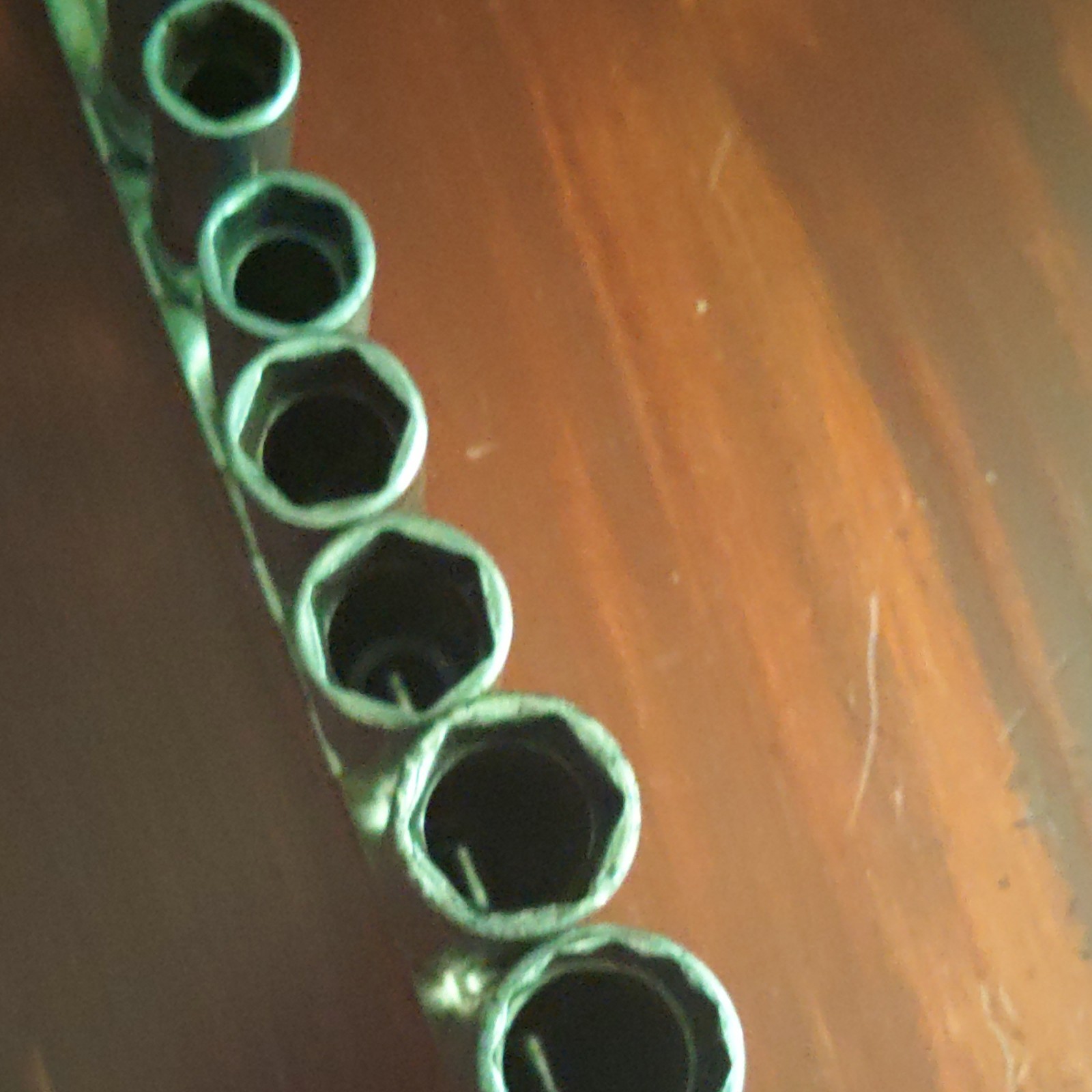 Snap On 3/8 Drive Deep Sae Sockets, 3/8-11/16 6pt, 3/4-7/8 12pt