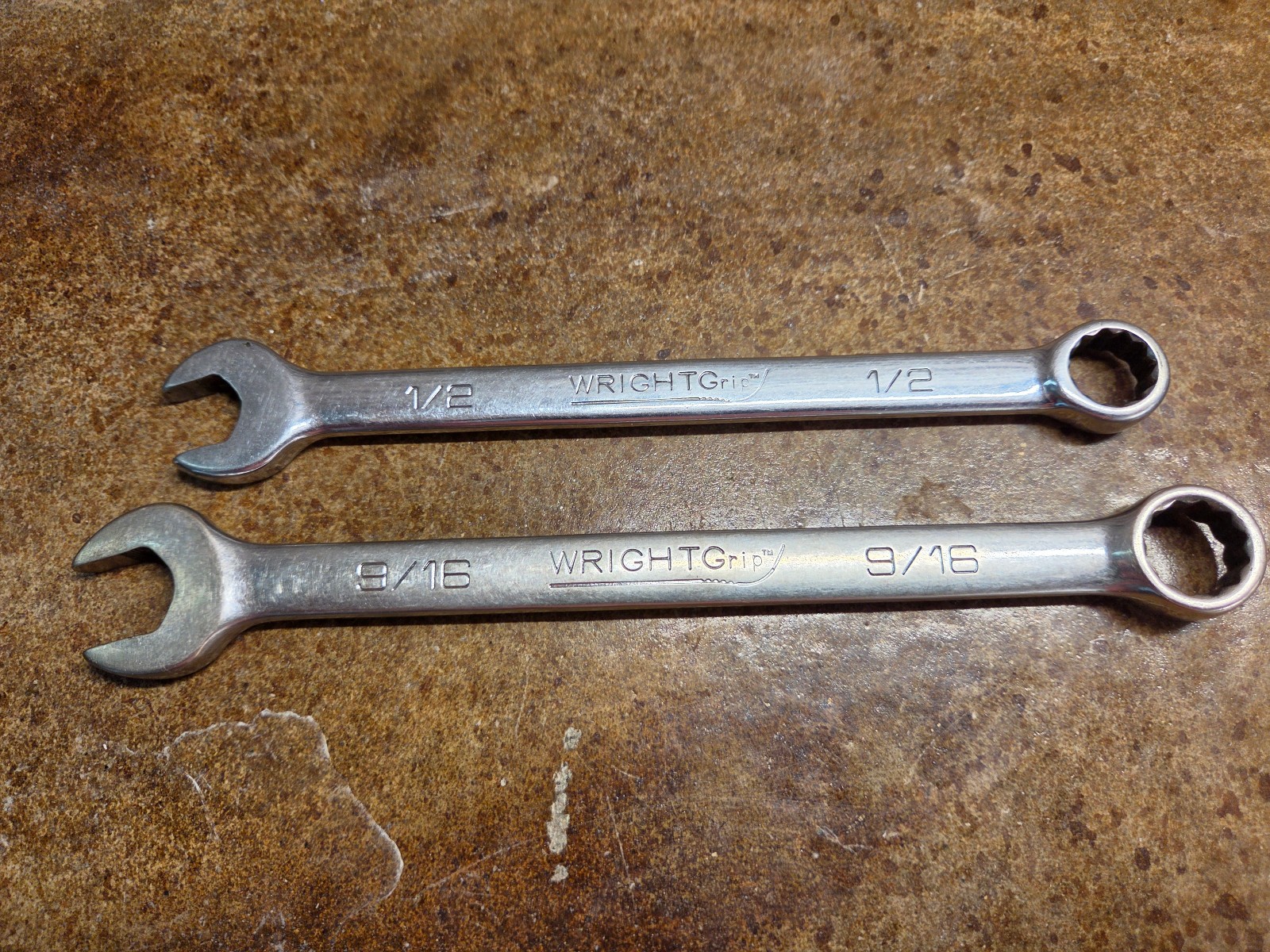Wright Grip 2.0 Combination Wrench 1/2″ Sae Chrome 1216 1218 USA Tool