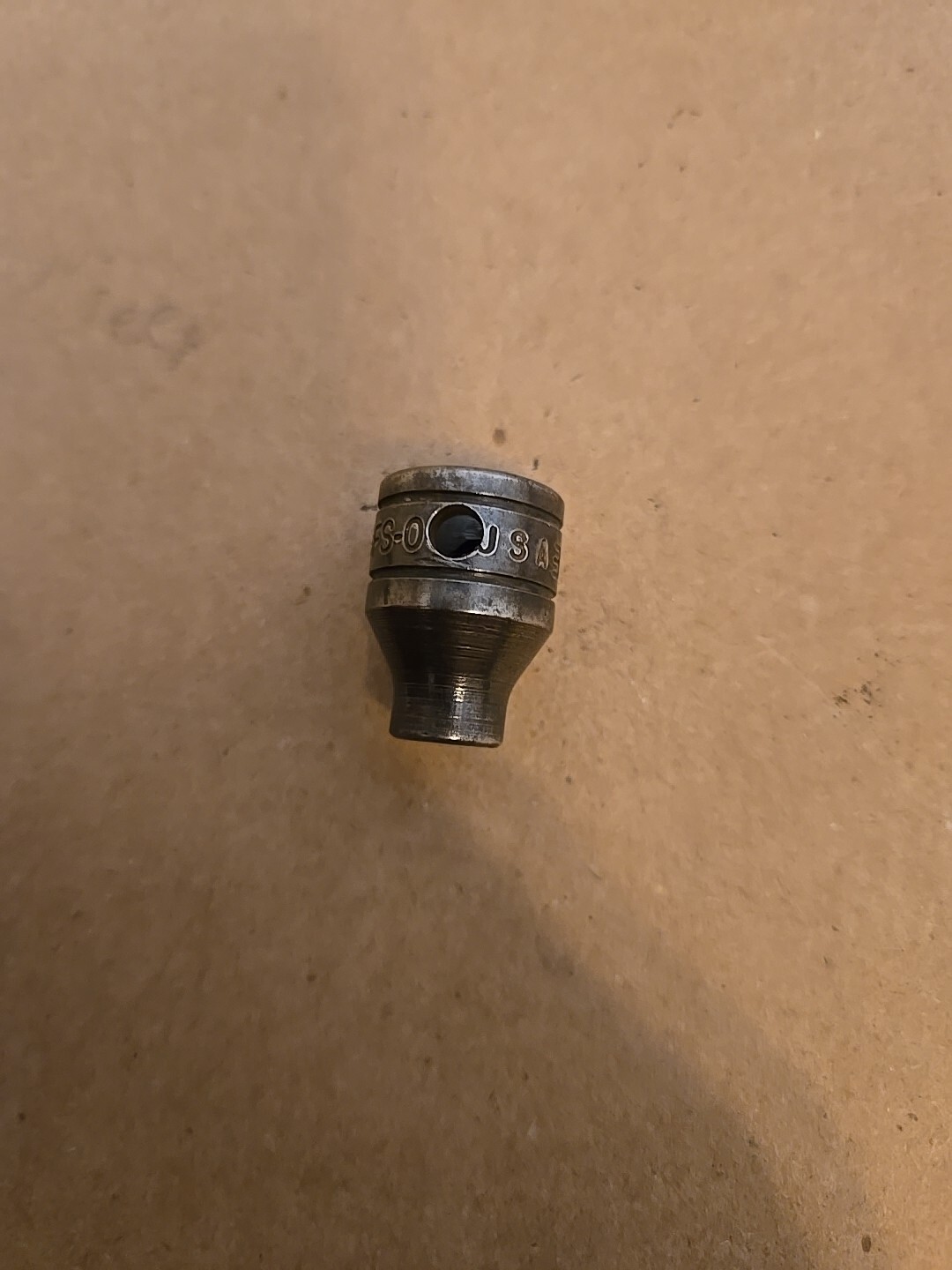 Snap On 3/8″ Drive 1/4″ 6PT Shallow Industrial Finish Socket GFS-081