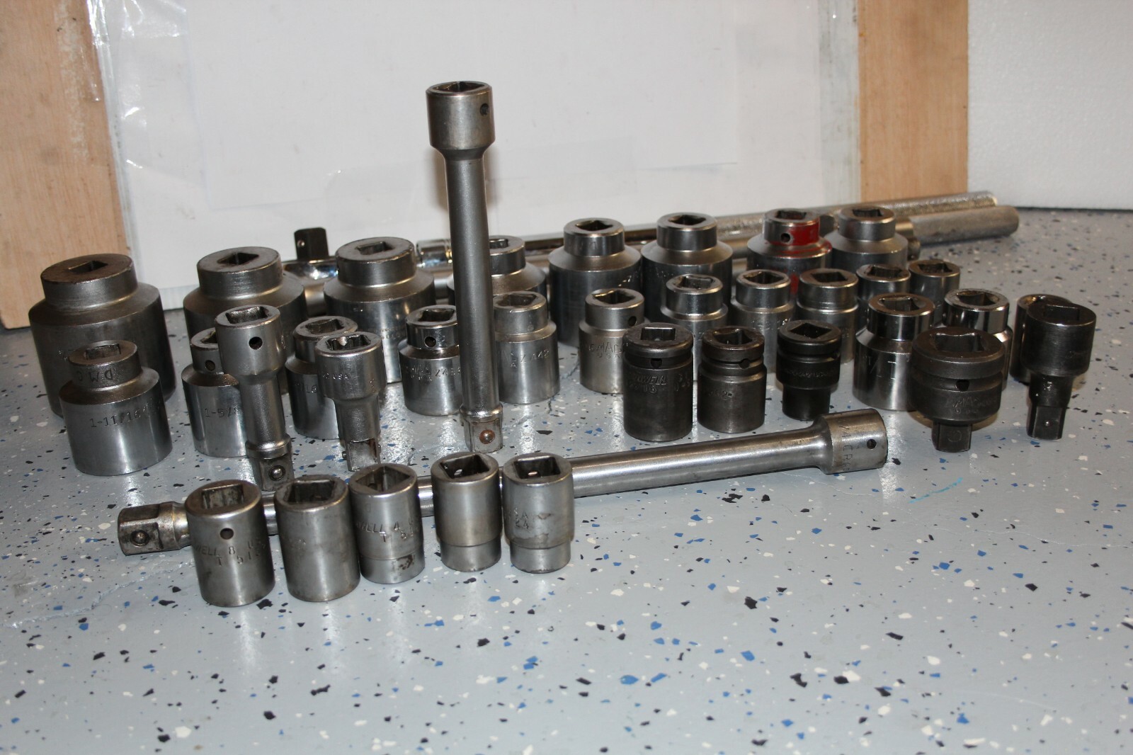 MAC SNAP-ON PROTO TOOLS 3/4″ DRIVE STANDARD RATCHET, SOCKET, EXTENSION SET USA
