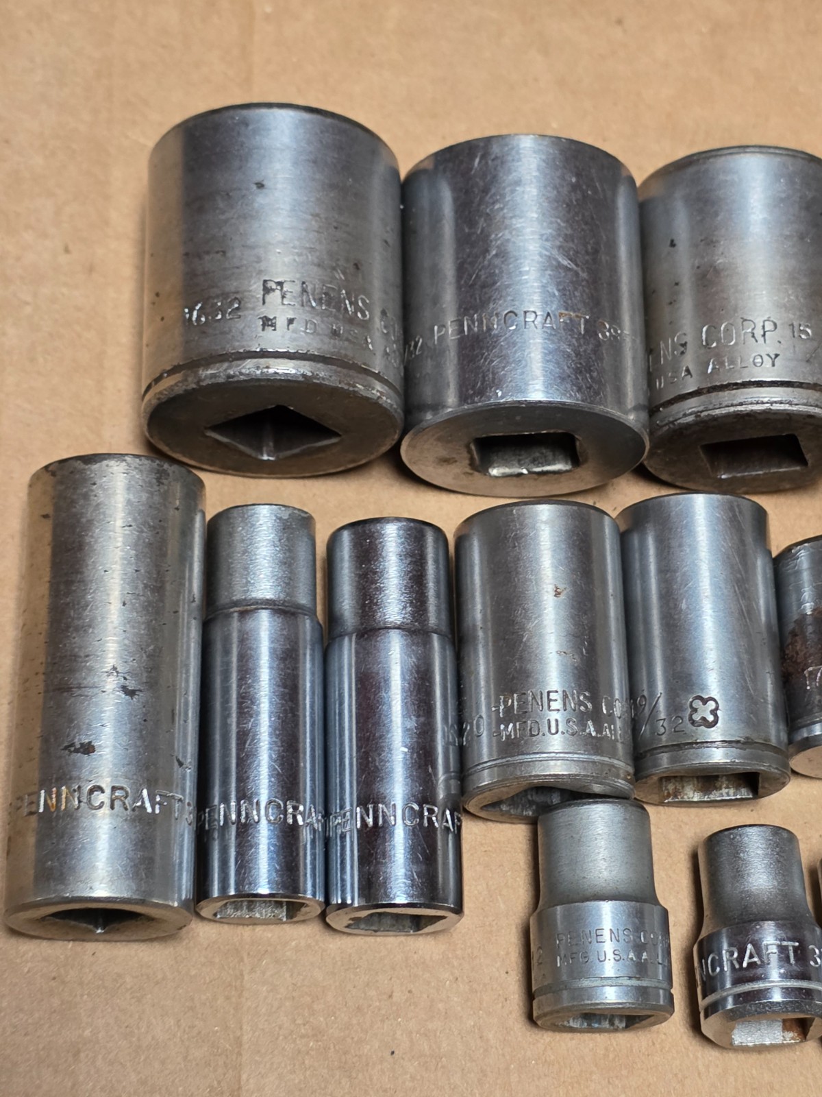 Penens Penncraft 29 Piece Socket Set 1/2″ & 3/8″ Drive Breaker Bar SAE Metric