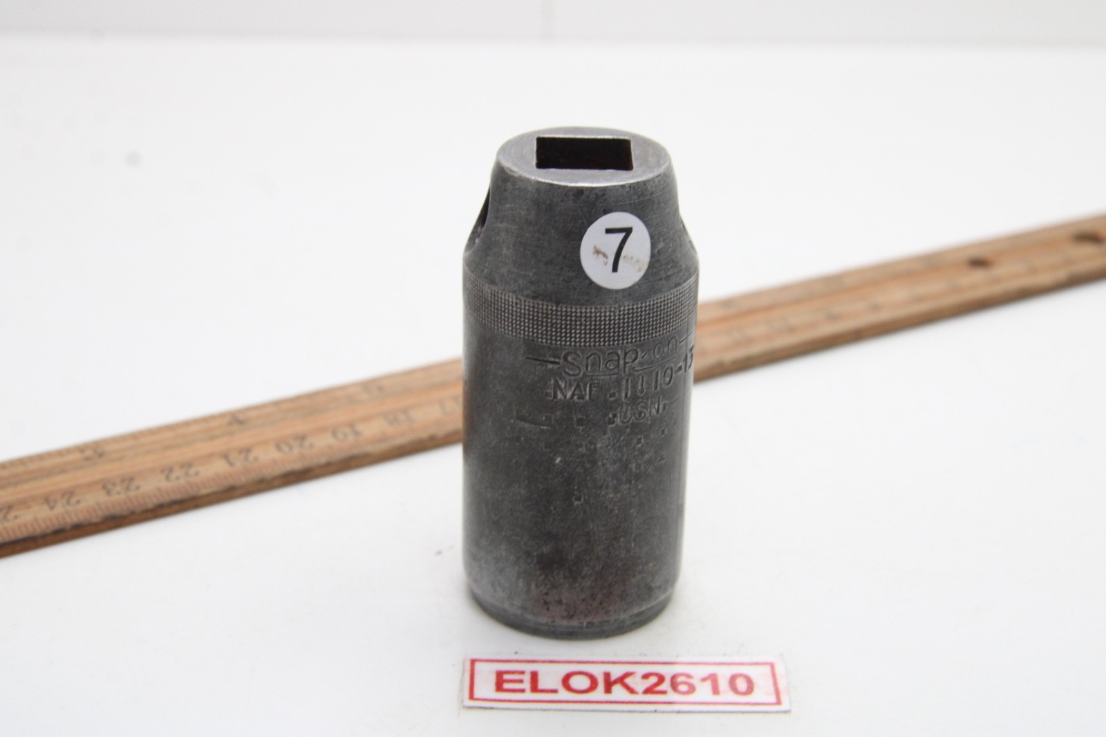 Snap On NAF 1110-13 1″ USN 1/2″ Dr ive Aircraft Plug Socket USA