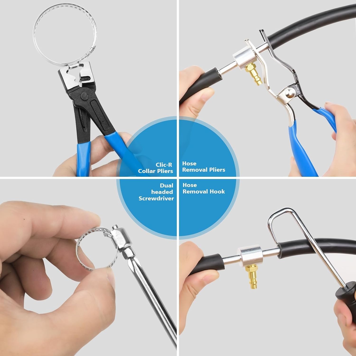 9pc Hose Clamp Pliers Set – Professional Automotive Tools