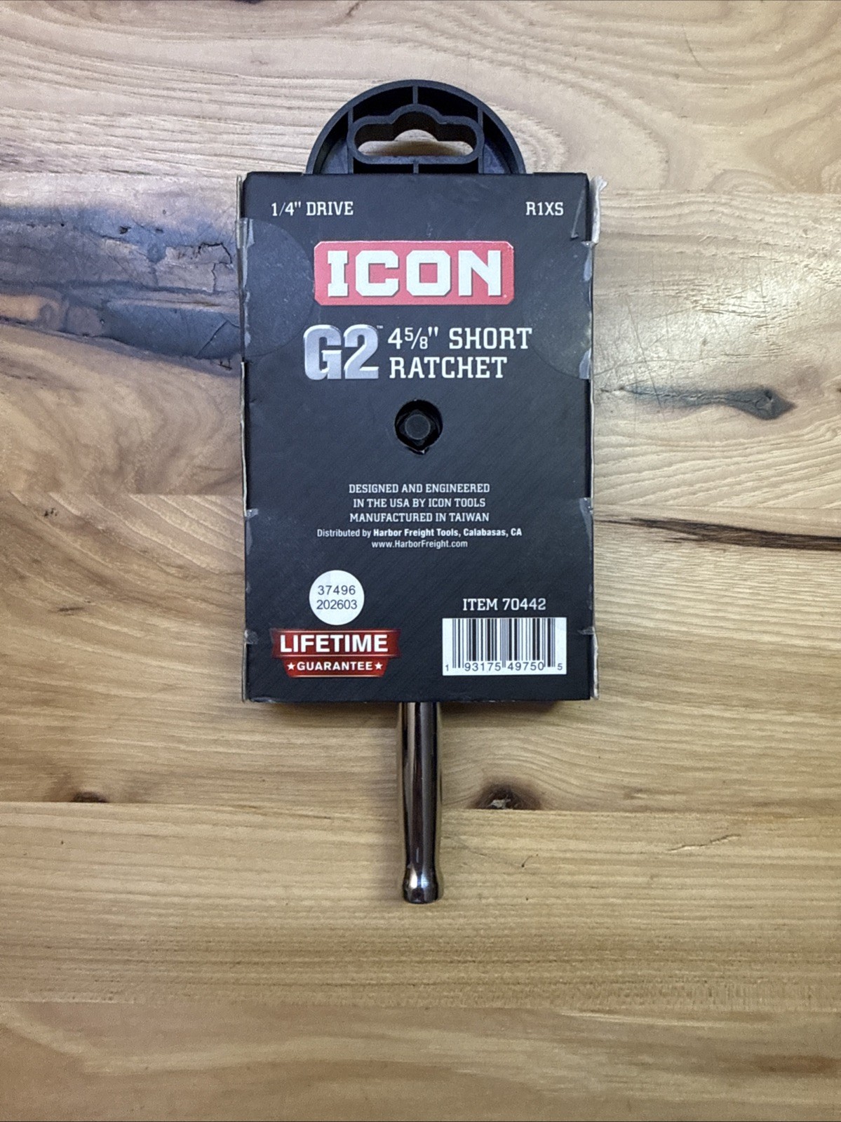 Icon G2 Ratchets 3/8 10” R2SFG Flex Head, 1/4 Drive 4 5/8 R1XS Short & Mat
